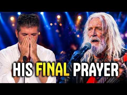 Simon Cowell In Tears As Michael Bennett Sang His FINAL Prayer To God — AGT "Song Of Longing"