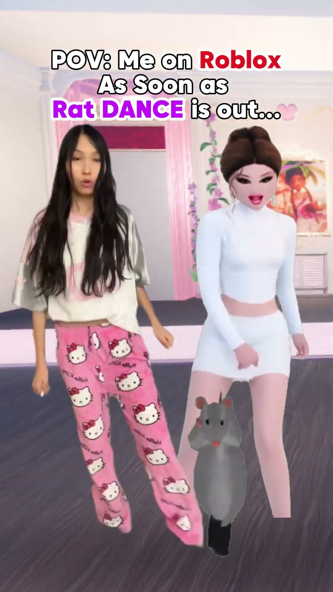 I love RAT Dance???? #roblox #robloxshorts