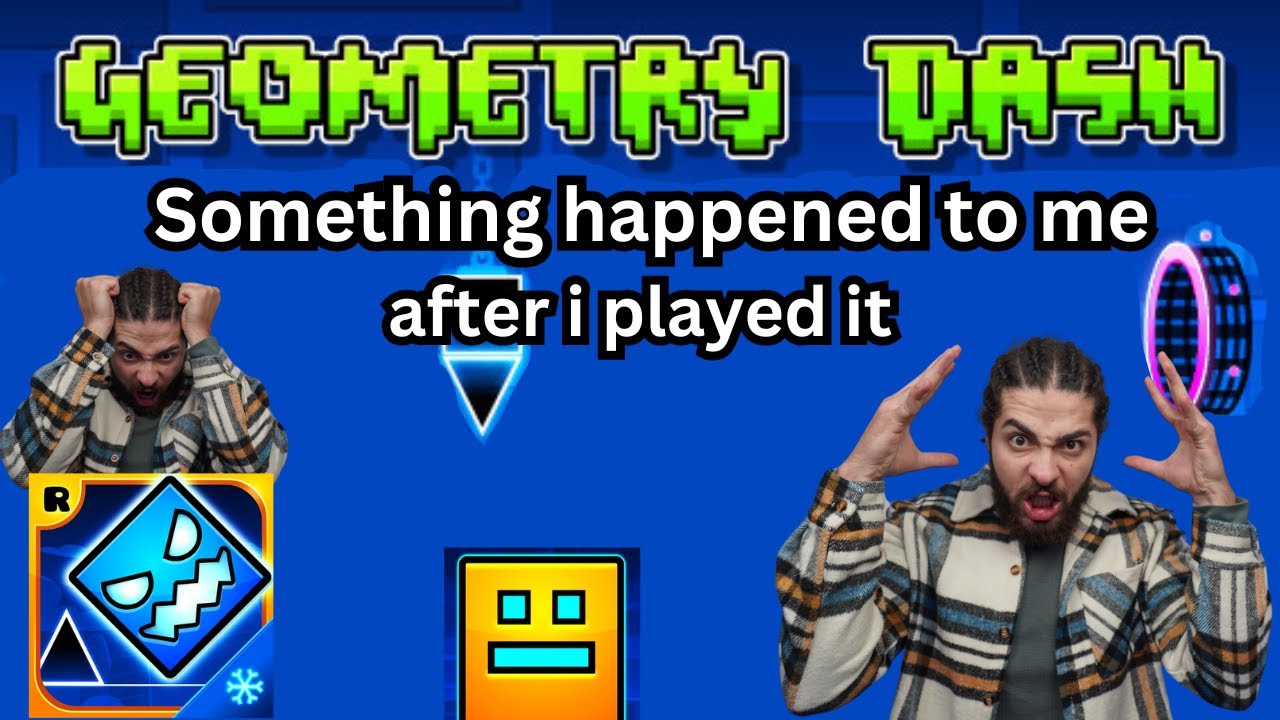 GEOMETRY DASH | Something happened to me after playing this game. - YouTube