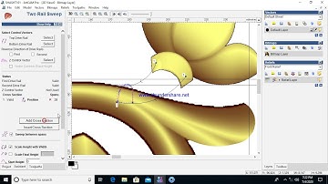 ARTCAM new 3d side border top design Tutorial