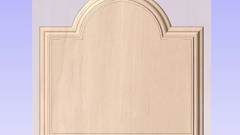 Vectric V10 Tutorials | 3D Modeling | Two Rail Sweep Guide