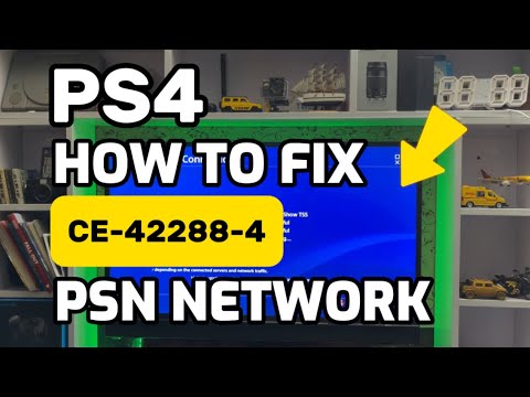 How To Fix PS4 Error CE-42288-4 An Error occurred while connecting