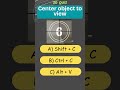 🤔 Think do you know 3d blender shortcuts ? Try the quiz
