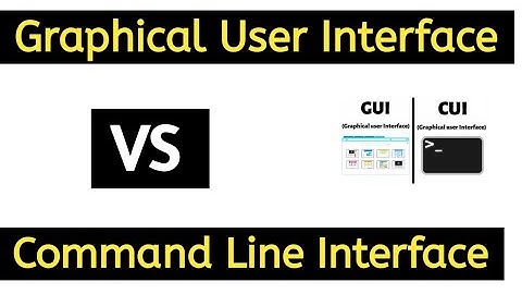 Difference Between Graphical User Interface (GUI) AND Command User Interface (CUI) In Hindi