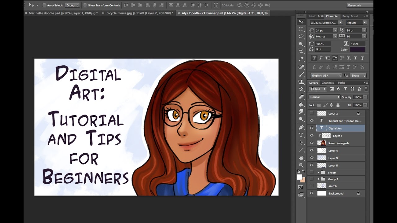 Digital Art for Beginners 2020 Edition  YouTube