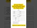 1st year English Pairring Scheme 2025 #short #shorts #shortvideo #11th