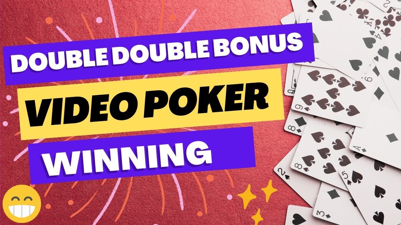 Video Poker Strategy Playing Single Line Double Double Bonus Poker with - Video Poker Double Double Bonus Strategy