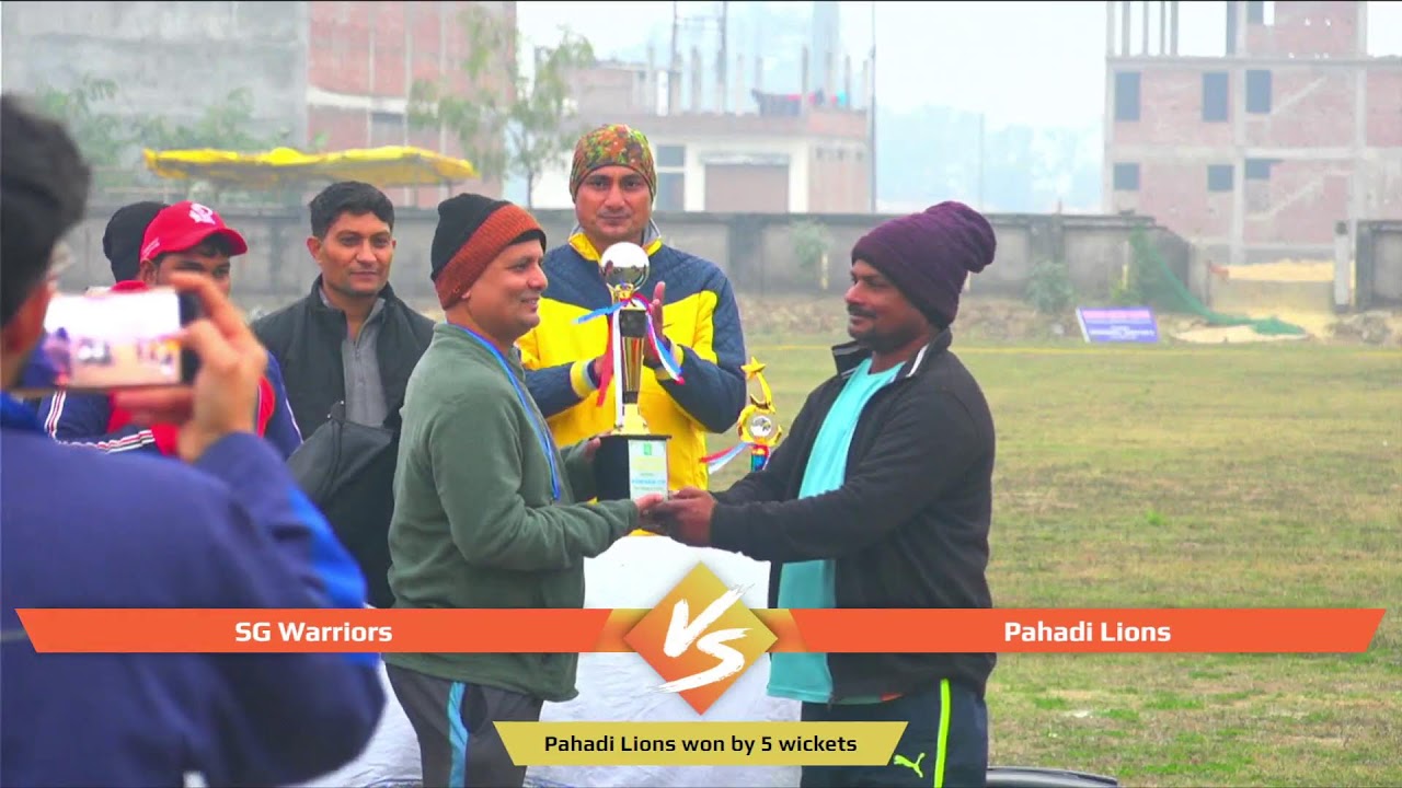 TENNIS CORPORATE CRICKET TOURNAMENT, GRAND FINAL