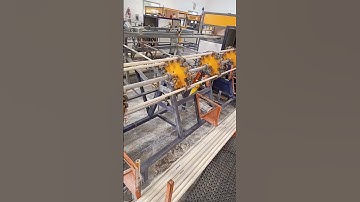 PVC pipe socketing machine