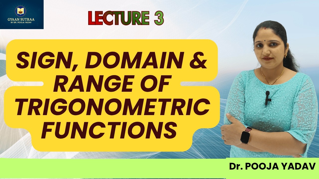 Sign For Domain Math Why We Need Trigonometry |Sign, Domain & Range of Trigonometric ...