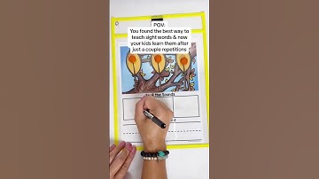 Stress-Free Sight Words: The BEST Approach! #sightwords #scienceofreading #shorts