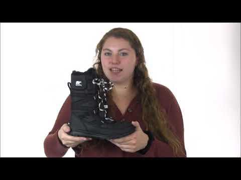 Sorel Whitney Tall Lace II - YouTube