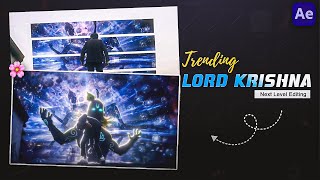 Lord Krishna Entry Edit in After Effects 🔱 | Trending Cinematic Effect