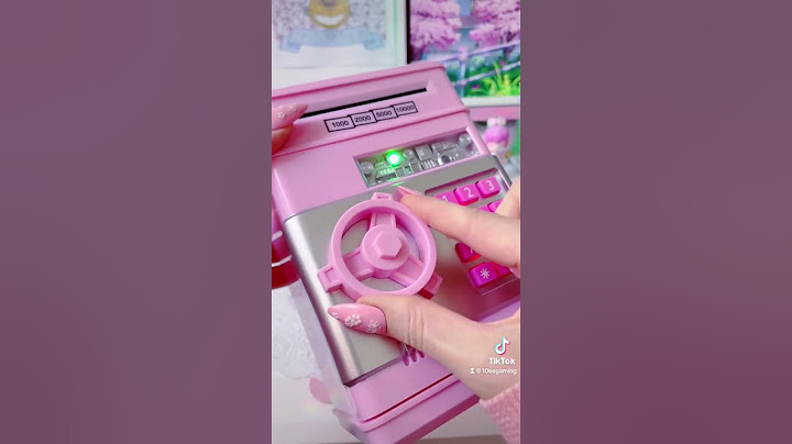 Cute ATM Piggy Bank! 💗 Found on Temu | 10eegaming #shorts #pink #cute #temu #kawaii #unboxing #fyp