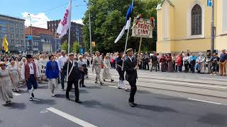 Juubelilaulupeo "Minu arm" rongkäik: Tallinn, Paide, Põlva