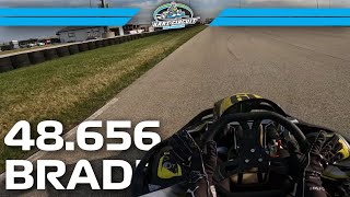 Braden’s 48.656 Flying Lap At Kart Circuit Autobahn