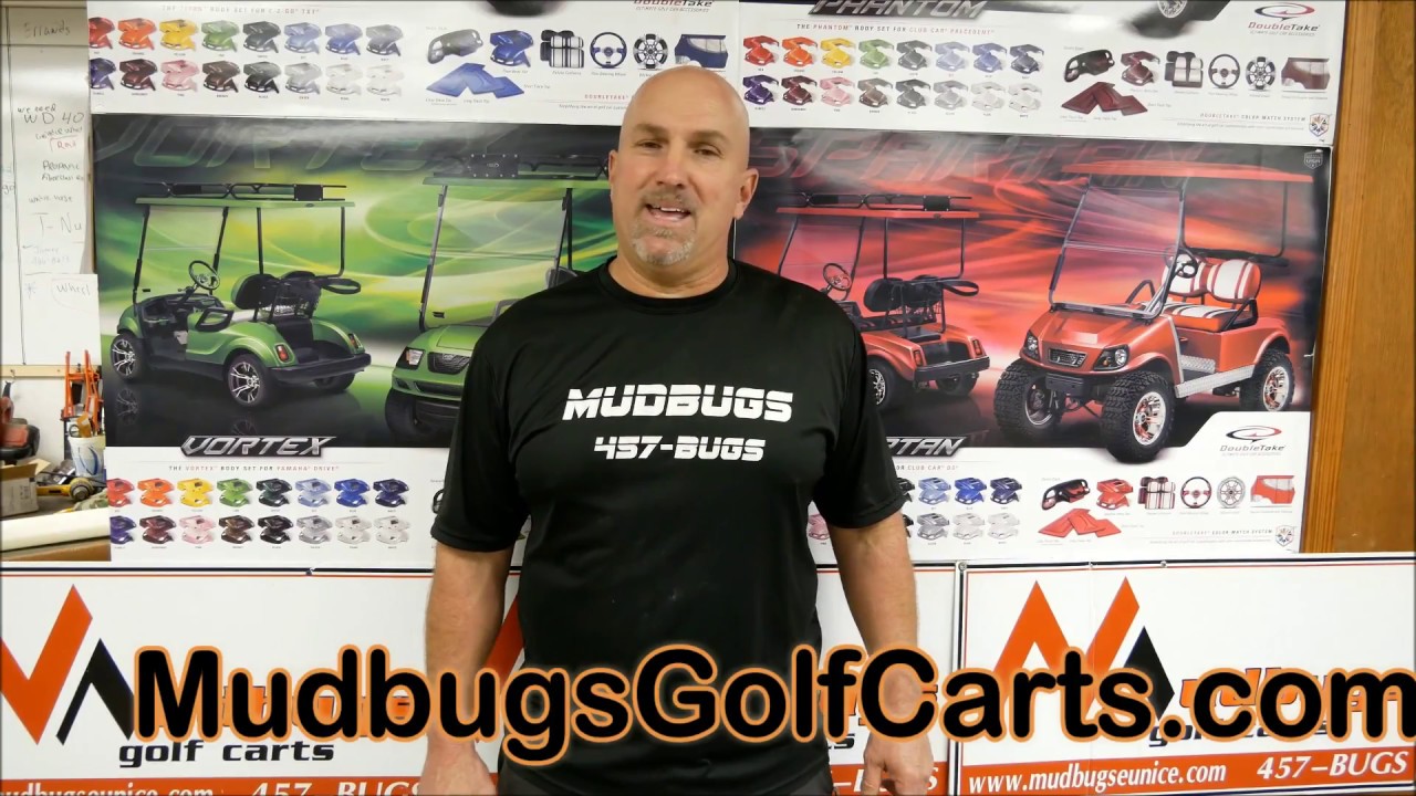 Radios on golf carts Mudbugs Golf Carts YouTube