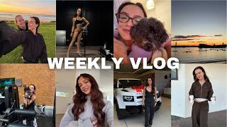 weekly vlog | i bought my dream new car, online coaching & 6 weeks out of ifbb bodybuilding show