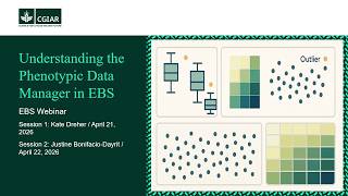 EBS Webinar: Understanding the Phenotypic Data Manager in Enterprise Breeding System (EBS)
