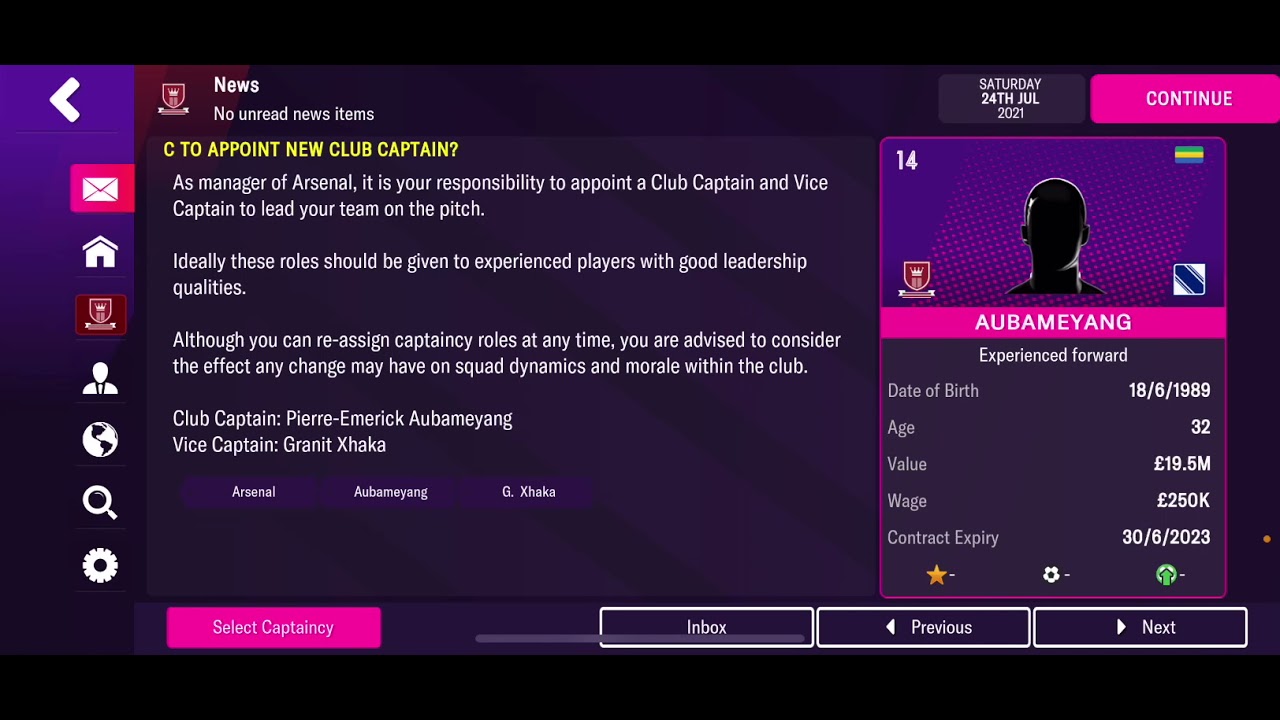 Football Manager 2022 Mobile - Captains and Team Dynamics | FMM22 | FM 2022 Mobile