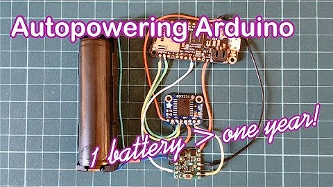 Autopowering Arduino for long time performance