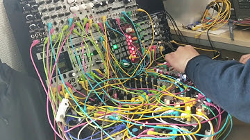 Practicing Modular Synthesizer Jam - Rhythm from a Comparator | 20210313