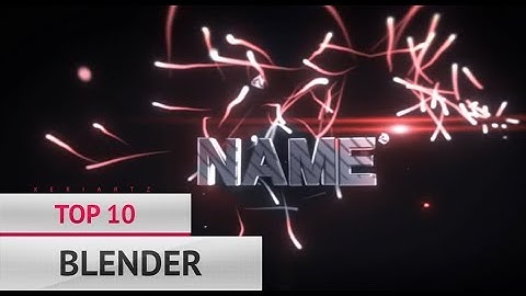 ⚡️ FREE ⚡️ TOP 10 BLENDER INTRO TEMPLATES