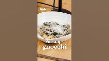Parsnip gnocchi with sage & garlic mushrooms | Dish Podcast