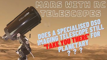 Journey to Mars with an RC Telescope (With the Aid of NASA CGI)