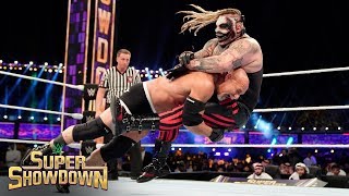 Goldberg Spears Wyatt 4 times: WWE Super ShowDown 2020 (WWE Network Exclusive) screenshot 5