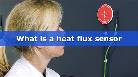 What is a heat flux sensor and how does it work