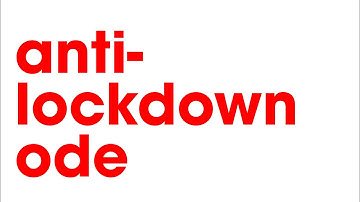 Anti-Lockdown Ode