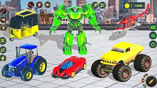 Robot Hero Bat Tiger Bike Robot Game - Android Gameplay screenshot 3