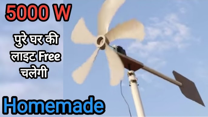 How To Make Wind Turbine Generator At