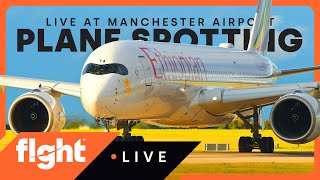 Live Manchester Airport Plane Spotting - 241125
