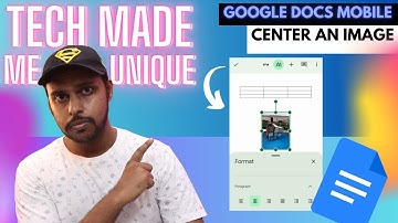 How to center an image in google docs mobile | How to center an image on google docs mobile