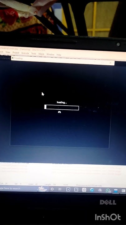 Loading Bar animation in dev c++|| animation in c++ - YouTube