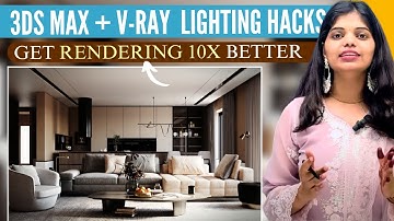 10x Better Lighting in Just 40 Minutes! (V-Ray + 3DS Max Secrets)