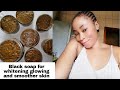 How to make skin whitening Africa black soap | 7 days extra whitening black soap for glowing skin