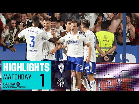 Zaragoza Villarreal B Goals And Highlights