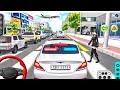 Red Steering Wheel 🚗 | Realistic Driving Simulator Gameplay | Car Driving Game