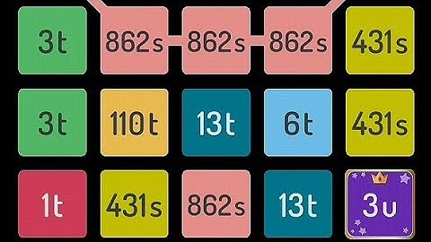 2248 cube merge 833t, 1u , 3u cube merge