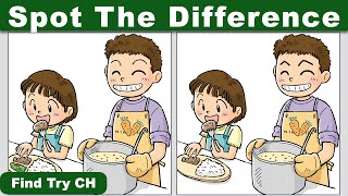 【search for the differences】Add it to your daily brain training No871