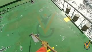 Maintenance and Repair at Support Level | Procedure for cleaning surface prior paint application