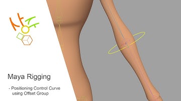 Maya Rigging - Positioning Control Curve using Offset Group