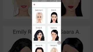 Sabrina C fashion superstar dress up screenshot 1