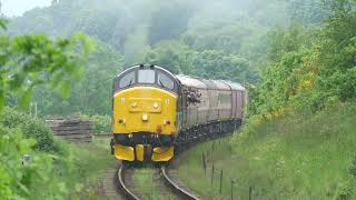 37409 after leaving Bewdley 16th May 2024