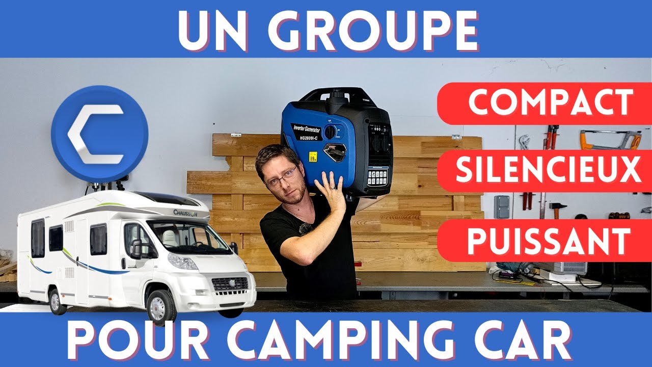 IDÉAL CAMPING CAR ! Présentation du GROUPE ÉLECTROGÈNE