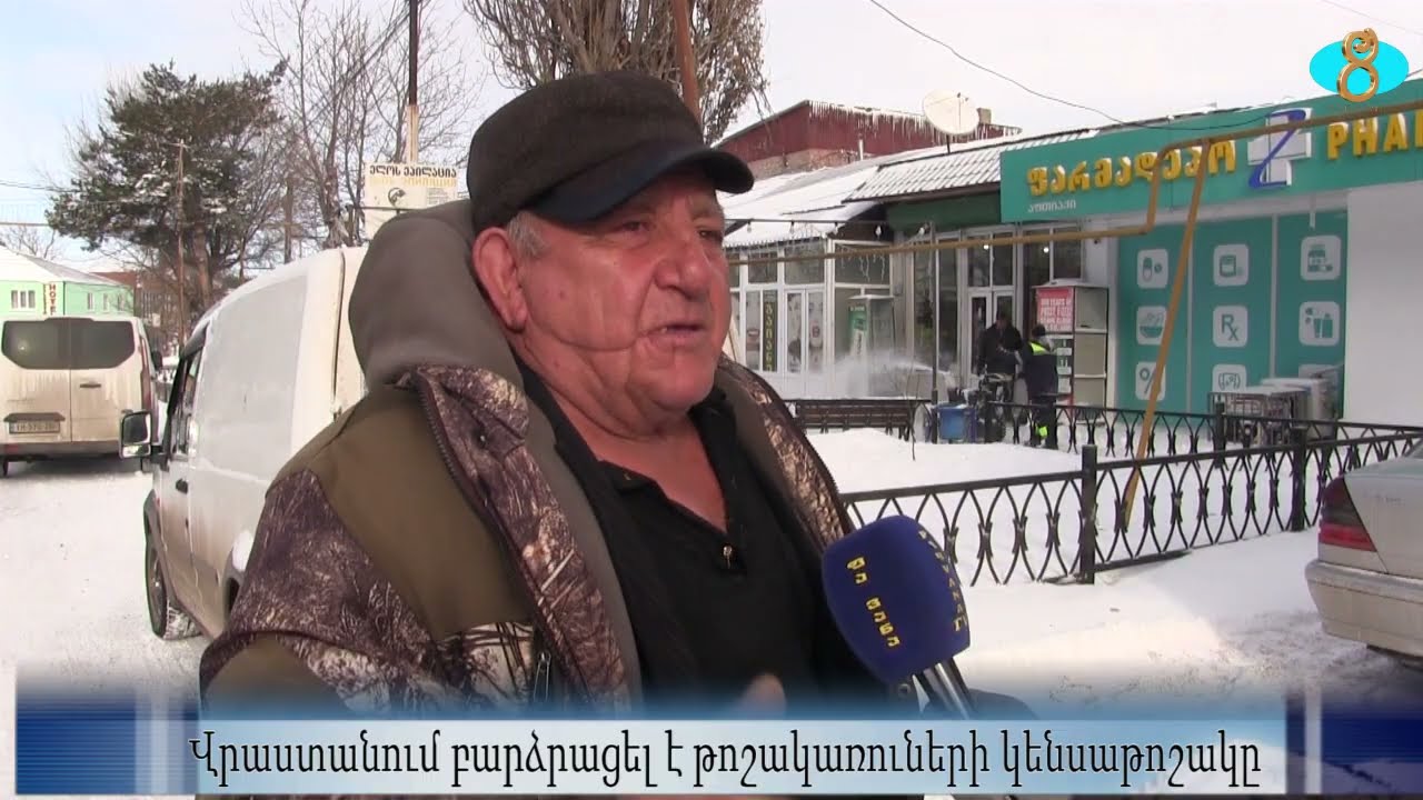 В Грузии увеличились пенсии.   Վրաստանում բարձրացել է թոշակառուների կենսաթոշակը