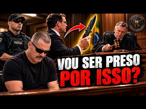 PORTE DE FACA DÁ CADEIA? A DECISÃO FINAL!